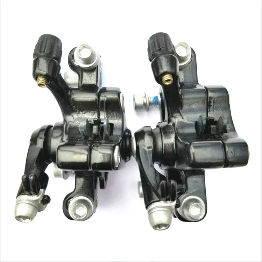 160mm Disc Brake Set-Front/Rear Bicycle Braking System with Colored Calipers