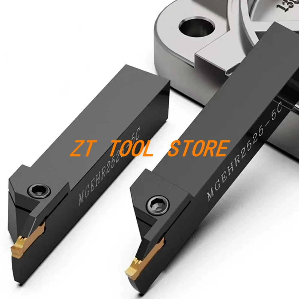 MGEHR1010 MGEHR1212 MGEHR1616 MGEHR Grooving and Parting off Lathe Tool Cutter Holder 1.5mm 2mm 3mm 4mm for MGMN MRMN