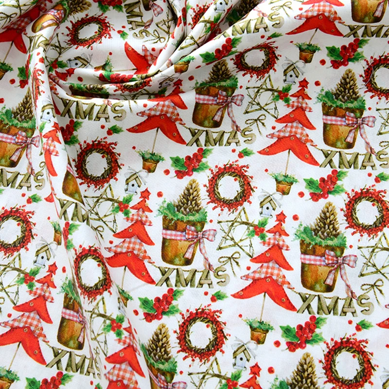 Patchwork Baumwollstoff Weihnachten GÃ¼nstig 5/10 Stück Weihnachts