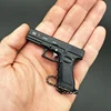 Hot Semi-alloy 1:3 Pistol Model Metal Mini G17 Toy Gun Detachable DIY Keychain Pendant Ornaments Children's Toy 3