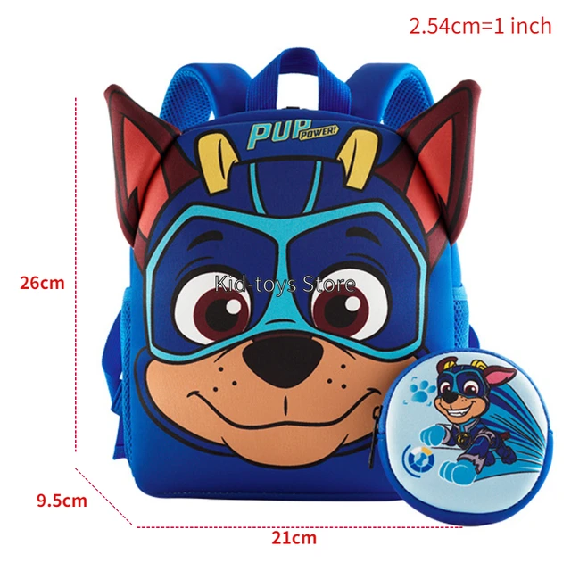 Genuine Paw Patrol Children Backpack Anime Figures Skye Chase Kawaii Bag Boys Girls Pat Patrouille Backpacks Kids Bags Toy Gifts 6
