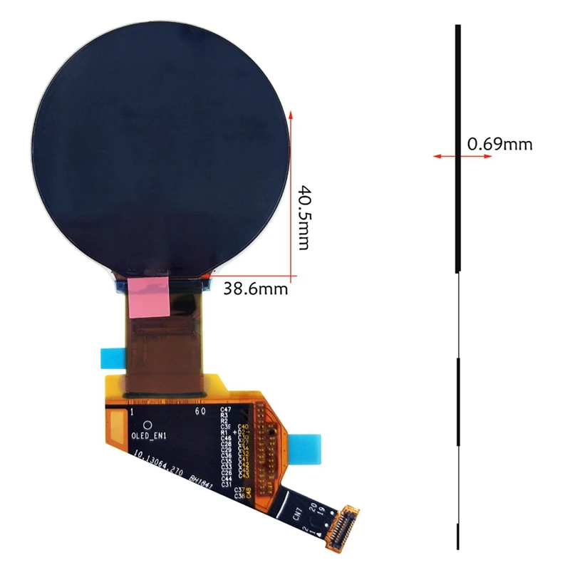 1.39 ġ OLED  ũ AMOLED LCD ÷ 400X400 MIPI ÷ Ʈ ġ  ġ