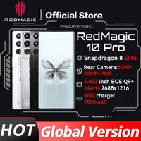 Global Version RedMagic 10 Pro 5G Gaming Phone 6.85" Snapdragon 8 Elite 7050mAh 100W Charge 50MP NFC SmartPhone 1