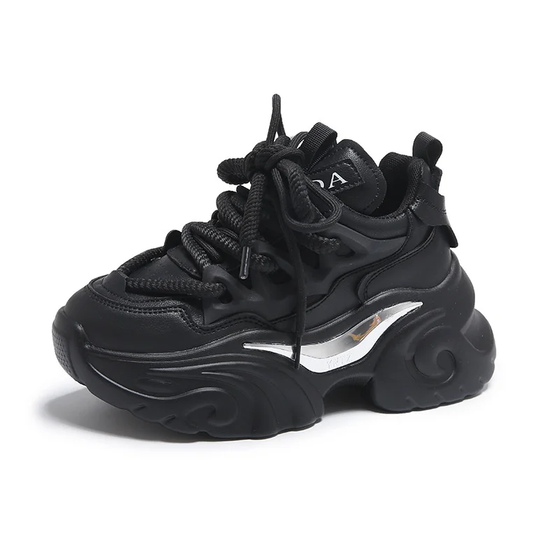 High Quality Spring Autumn Women Platform Sneakers Chunky Shoes