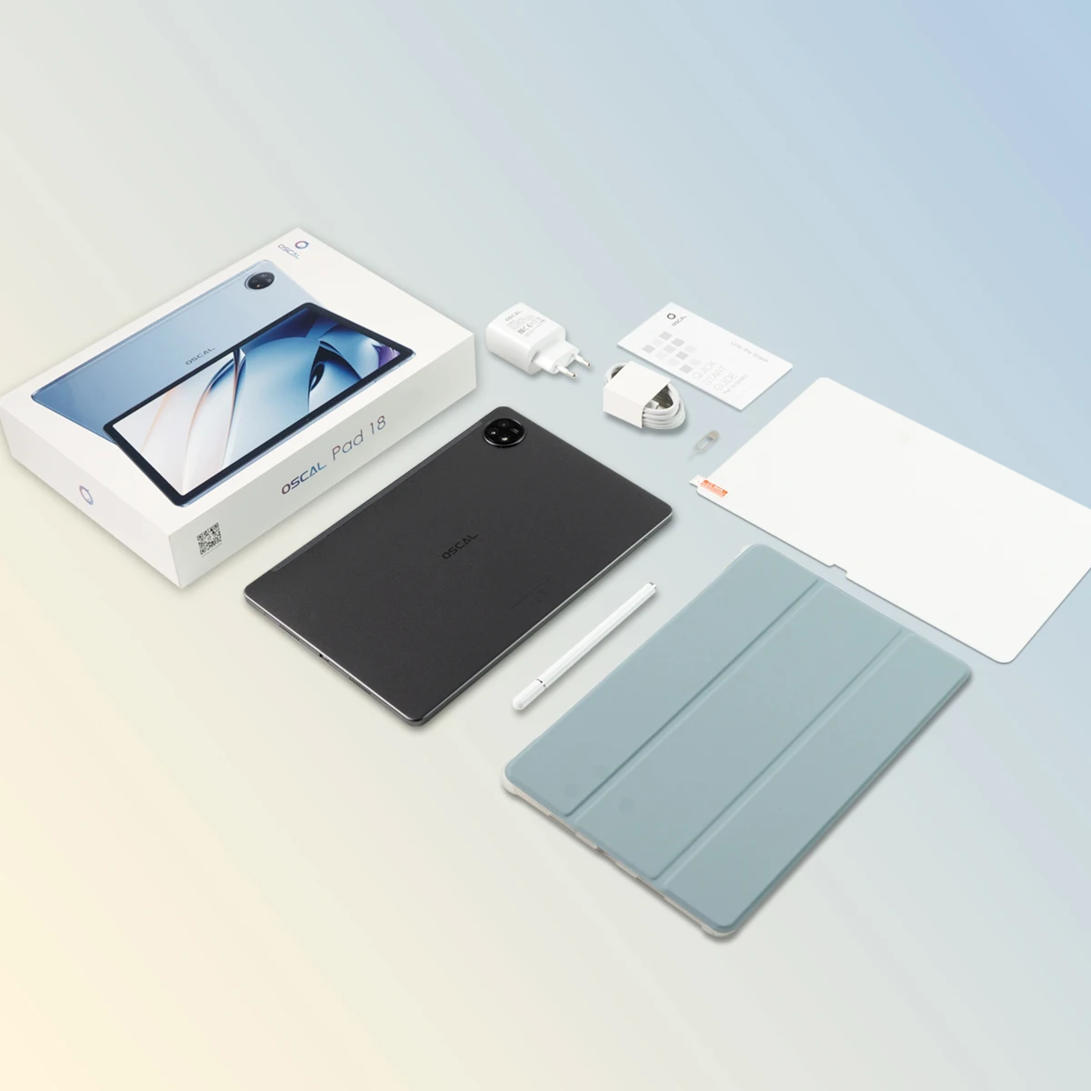 오스칼 패드 18 태블릿 12GB 256GB 11인치 FHD+ 디스플레이 T616 옥타 코어 8800mAh 배터리 13MP 카메라 4G LTE PC