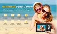 1080P 2.4 Inch Mini Digital Camera Rechargeable Video Recorder 16x Zoom Compact 44MP Small Camcorder for Kids Beginner Cam Gifts 1