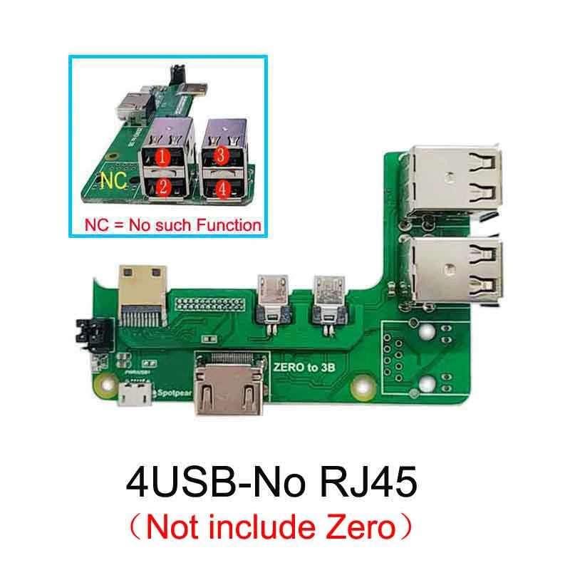    2W  3B ̽ , ο Pi3 Ȯ  Pi0  RJ45 HAT
