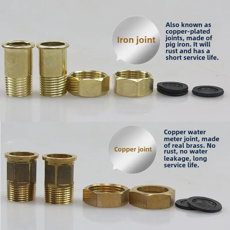Premium Home Water Meters with Frost Protection, DN15 Mechanical Accessories, and Anti-Reverse Feature