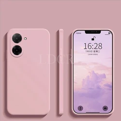 Liquid Silicone TPU Rubber Protective Case Cover for Redmi A5 (Pink)