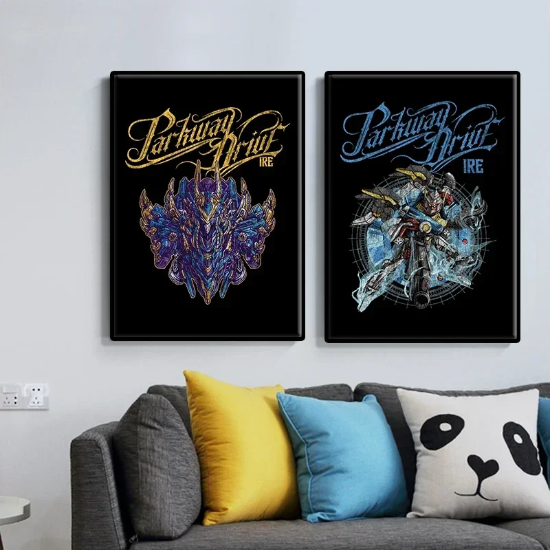 Rainbow Metal Band Popular Songs in Europe and America Posters and Prints Canvas Painting Wall Art Pictures Home Decoration