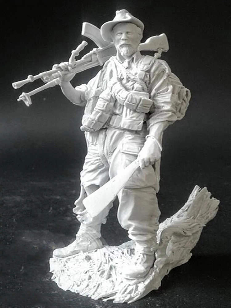 Figurine de soldat en résine 1/16 120mm, modèle d'opérateur des forces spéciales rhodesiennes modernes, Kit de construction de figurines non assemblées et non peintes 26 Figurine de soldat en résine 1/16 120mm, modèle d'opérateur des forces spéciales rhodesiennes modernes, Kit de construction de figurines non assemblées et non peintes 26