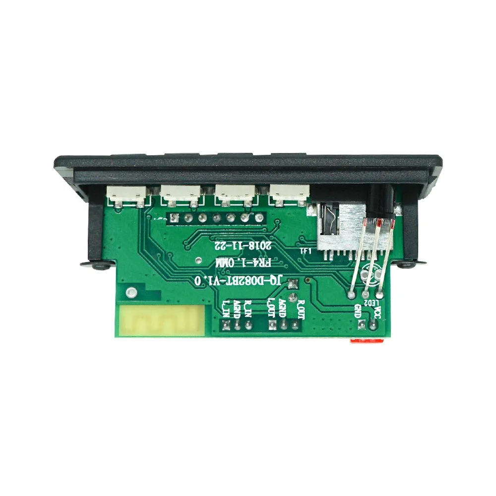 Audio power amplifier board Wireless Bluetooth 5V 12V MP3 WMA Decoder Board Audio Module Support USB TF FM Radio Module For Car Accessories