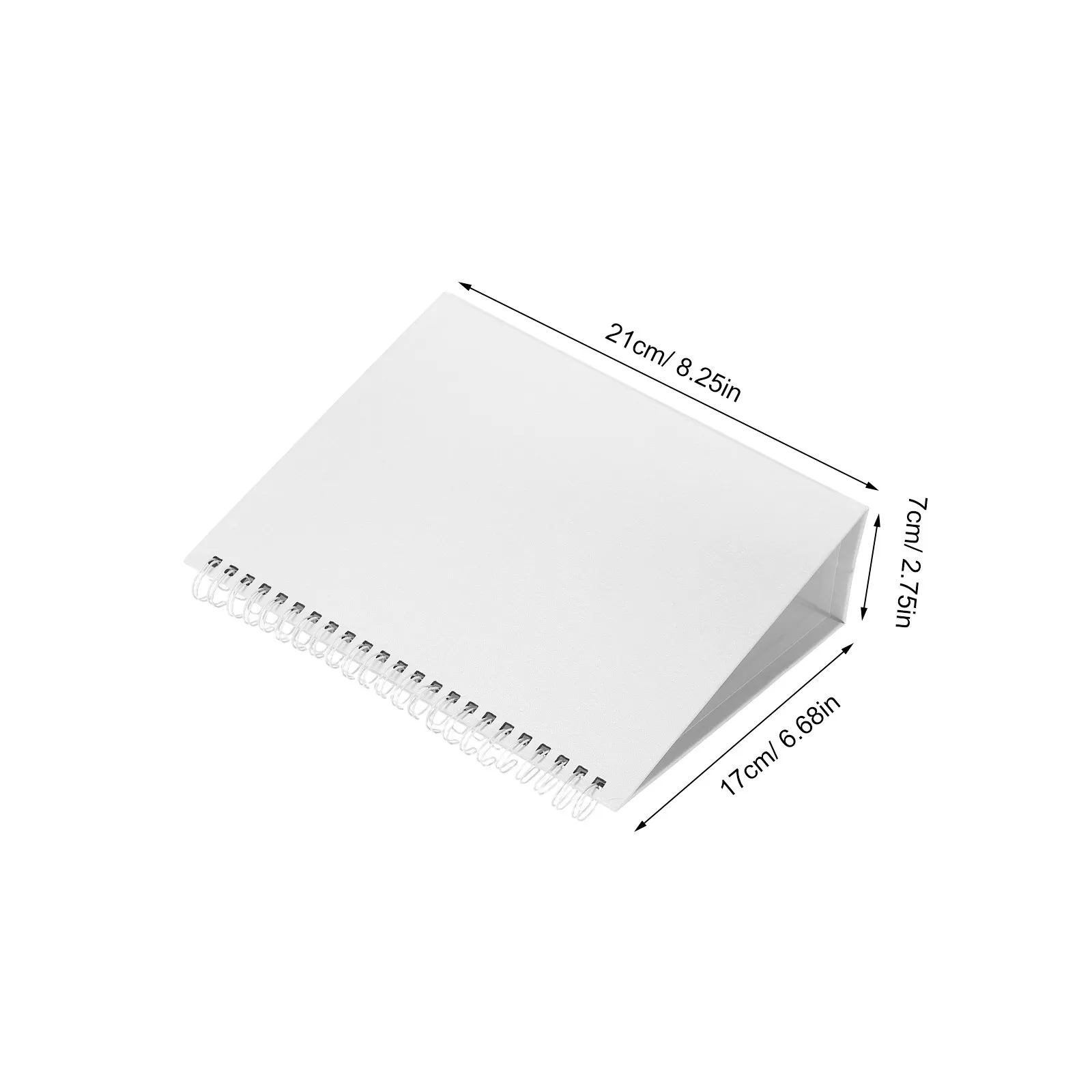 8Pcs 삼각형 책상 달력 베이스 종이 플립 스탠드 접이식 랙 DIY 리필 가능 플립 달력 홀더 데스크탑 탁상 주최자