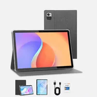 KOOMDIGI W30 Tablette PC Android 16 de 10,1 pouces, 12 Go de RAM (4 Go + 8 Go d'extension), 128 Go de ROM, écran HD IPS 1280x800, WiFi 2,4G+5G, double caméra 5MP+13MP, batterie 5000 mAh, Type-C 8