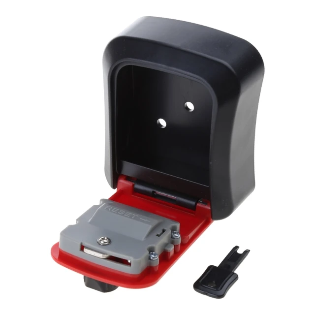 Key Lock Box 4-Digit Combination Key Lockboxs Resettable Security Passwords Box 2