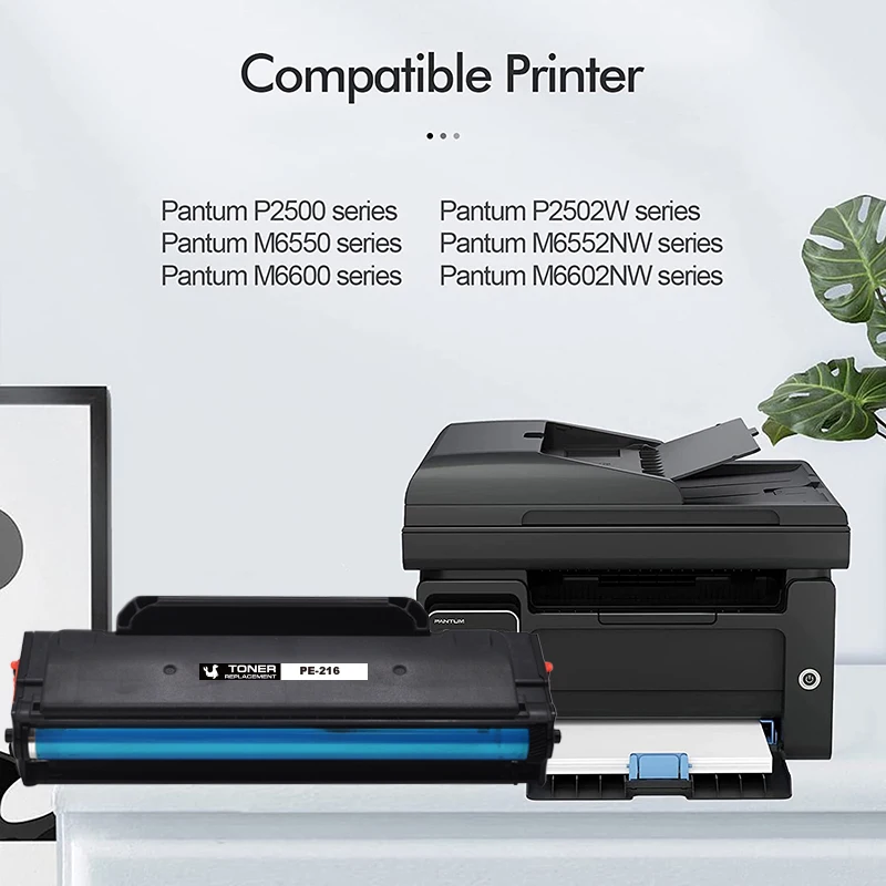 PE216 PE-216 With Chip Compatible TONER Cartridge For Pantum P2506 P2506W M6506 M6506W M6606NW