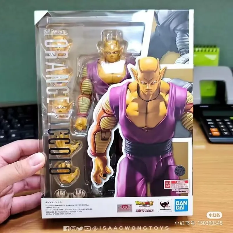 Bandai Original Box S.H. Figuards Shf Dragon Ball Orange Piccolo Full Action Anime Pvc Model Kit Finito Regali Per Bambini Giocattoli