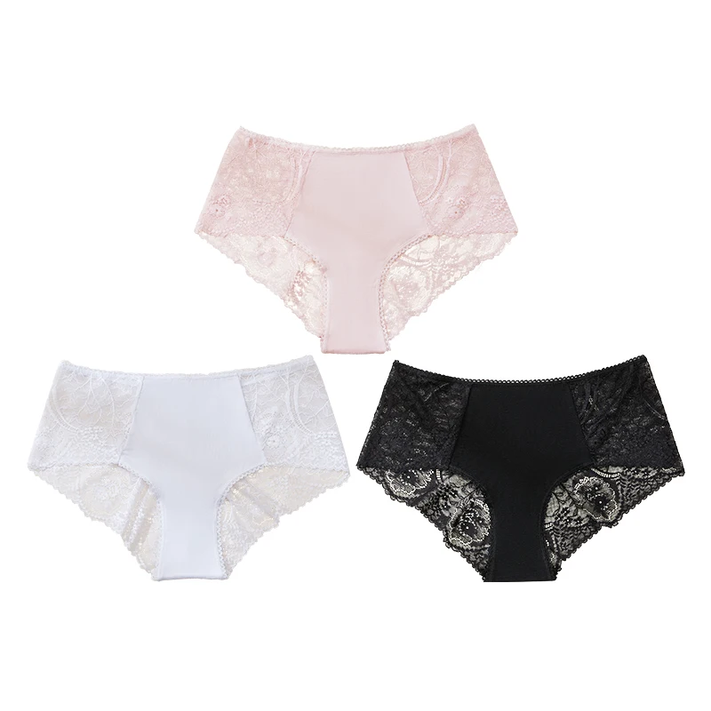 Plus Size Women's Sexy Panties S-4XL Wide Size Range Ultra-Thin Transparent Fabric Soft Comfortable Elegant Lady's Intimate Wear