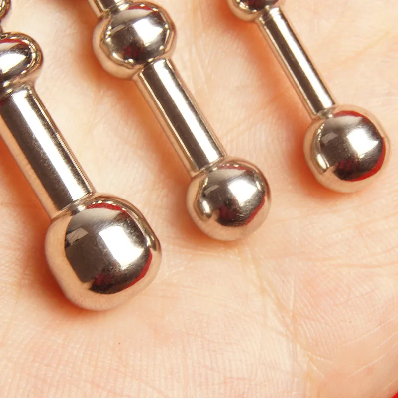 Stainless Steel Penis Plug Urethral Dilator Sounding Dilation Metal Urethra Catheter Penisplug Sex Toys for Men Male masturbator urethral dilator