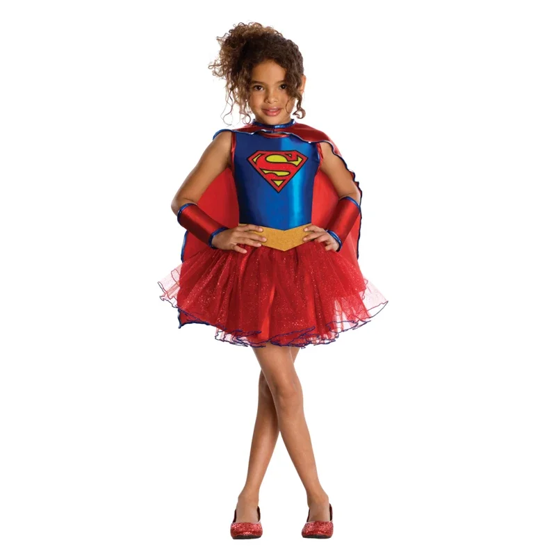 Wonder Girls Halloween Costumes Tutu Dress Super Hero Inspired Clothes Anime Cosplay Costume Birthday Party Clothes