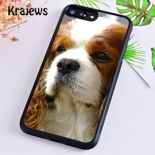 Elegant Cavalier King Charles Spaniel Decorative Phone Case Cover