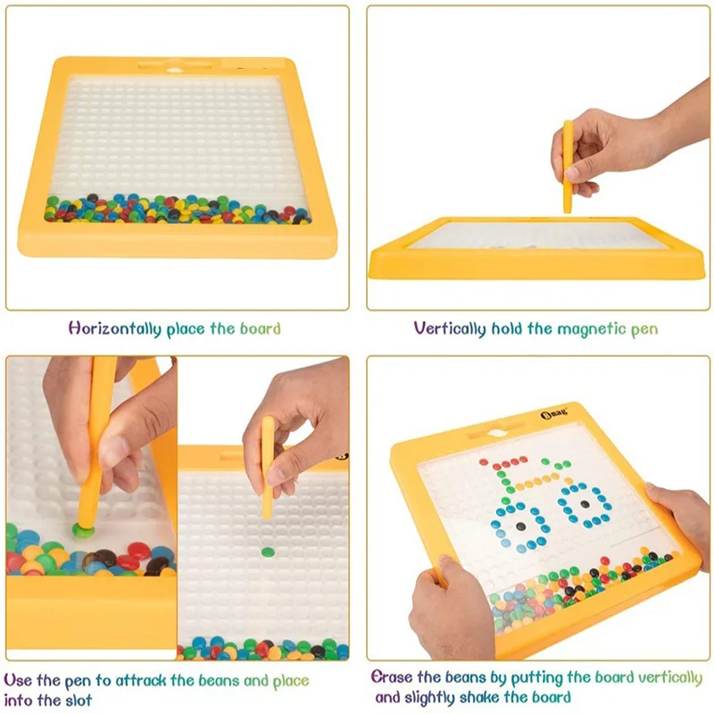  30 Pack Mini Magnetic Drawing Board for Kid(6 Colors