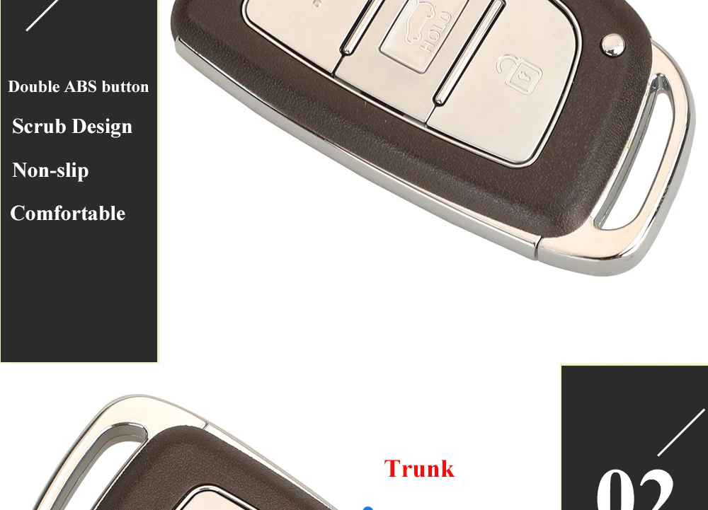 Keyforkess Shell chiave a distanza per Auto per Hyundai Ioniq Tucson IX35 ELANTRA SOLARIS I30 3 pulsanti Flip pieghevole custodia chiave automatica 14 Keyforkess Shell chiave a distanza per Auto per Hyundai Ioniq Tucson IX35 ELANTRA SOLARIS I30 3 pulsanti Flip pieghevole custodia chiave automatica - Se0d1935be21144878784b99035ee2991M