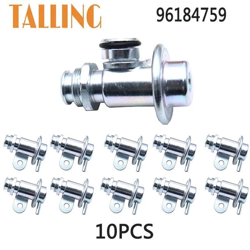 

96184759 10Pcs New Fuel Injection Pressure Regulator for Daewoo Lanos 1.6L 1999-2002 Nubira Saloon Wagon 1997 PR146 PR493 800605