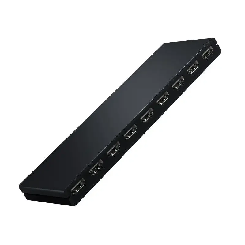 HDMI  й , DVD, PS3, PC, TV  ÷̿, 8 HDMI ÷ , 4K, 30Hz, 1 in 8 out, 1x8