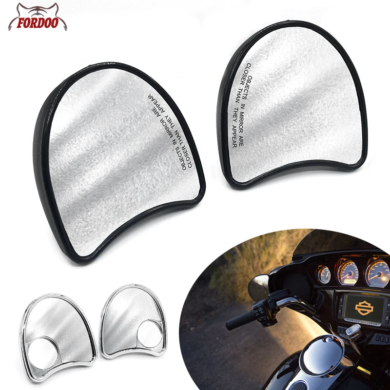 

Боковое зеркало мотоцикла подходит для 1996-2013 Harley Davidson Street Glide FLHX FLHTK FLHTCU 10 мм обтекатель крепление зеркала заднего вида