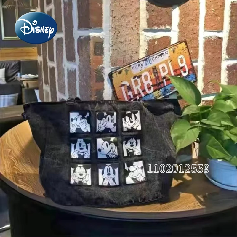 Disney Mickey New Women's Handbag Luxury Brand Fashion Women's Shoulder Bag Cartoon Large Capacity Women's Bag High Quality