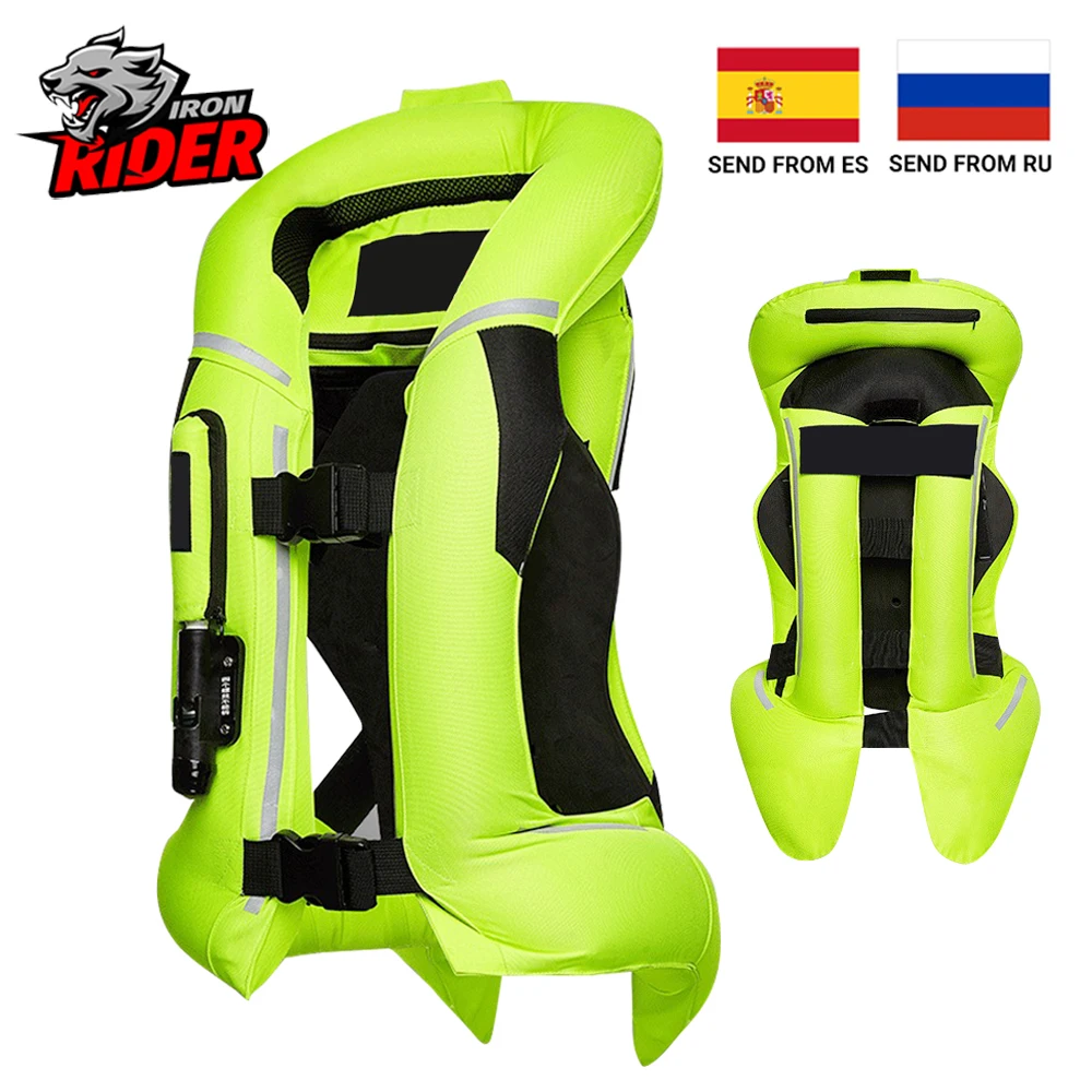 Nuova Giacca Da Moto Moto Air Bag Vest Moto Air-Bag Vest Motocross Racing Riding Airbag System Airbag Ce Protector
