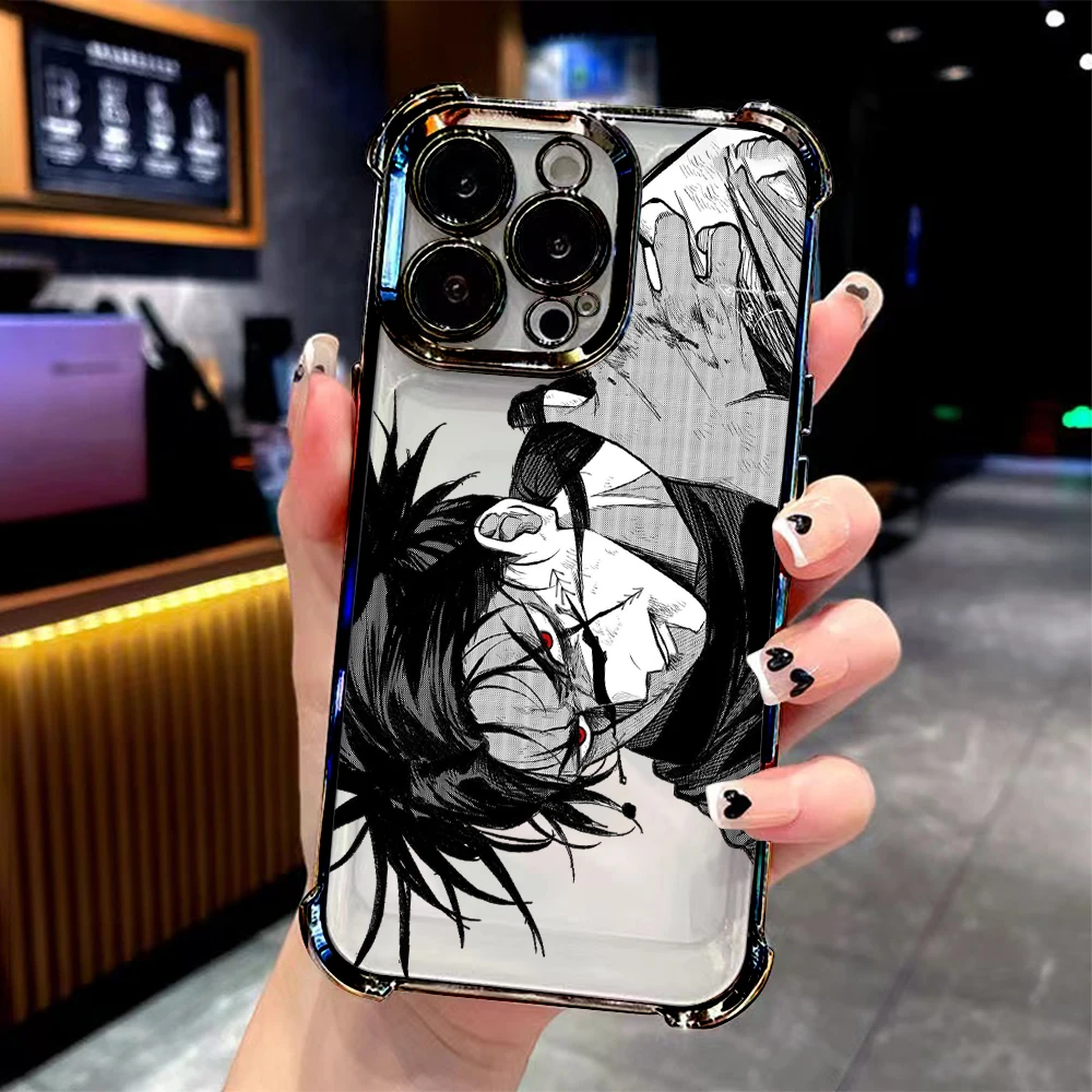 Stylish Anime Jujutsu Kaisen Plating Phone Case
