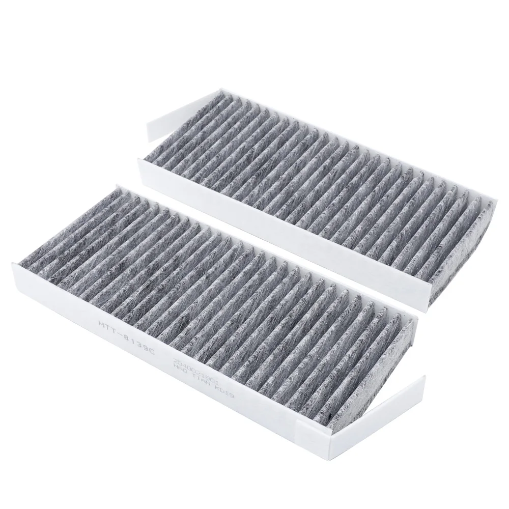 Filtre à air habitacle pour Mercedes Classe C W204, vue détaillée du filtre