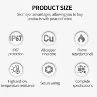 Kit de connecteurs solaires 1000V DC 30A, connecteurs étanches pour câble photovoltaïque PV 2.5/4/6 mm2, livraison gratuite 4