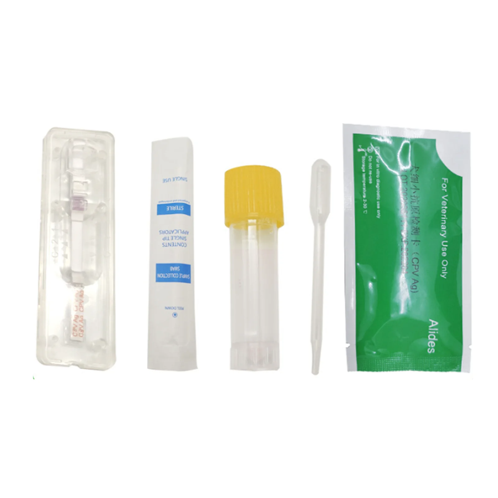 Canine Distemper Adeno Test Kit Canine Distemper Test Kit Worm and Parvo for Pet Early Detection of Intestinal Parasites