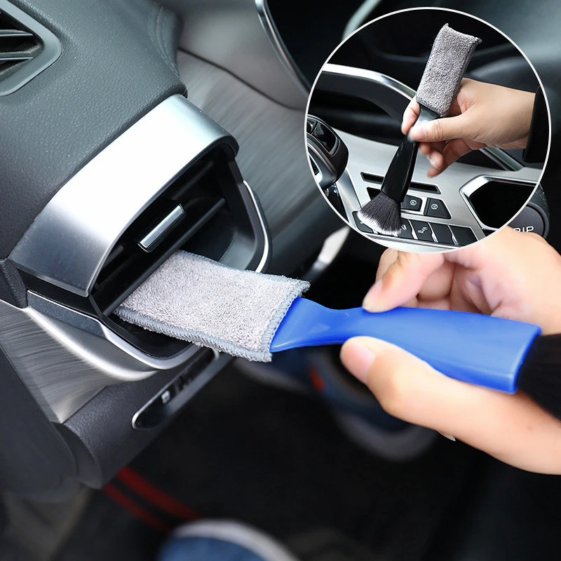 Car Clean Brush Cleaning Accessories Car Auto Air Conditioner Vent Cleaner  Blinds Keyboard Dust Computer Car-styling Clean Tools - Price history &  Review, AliExpress Seller - MAXMOTOR Store