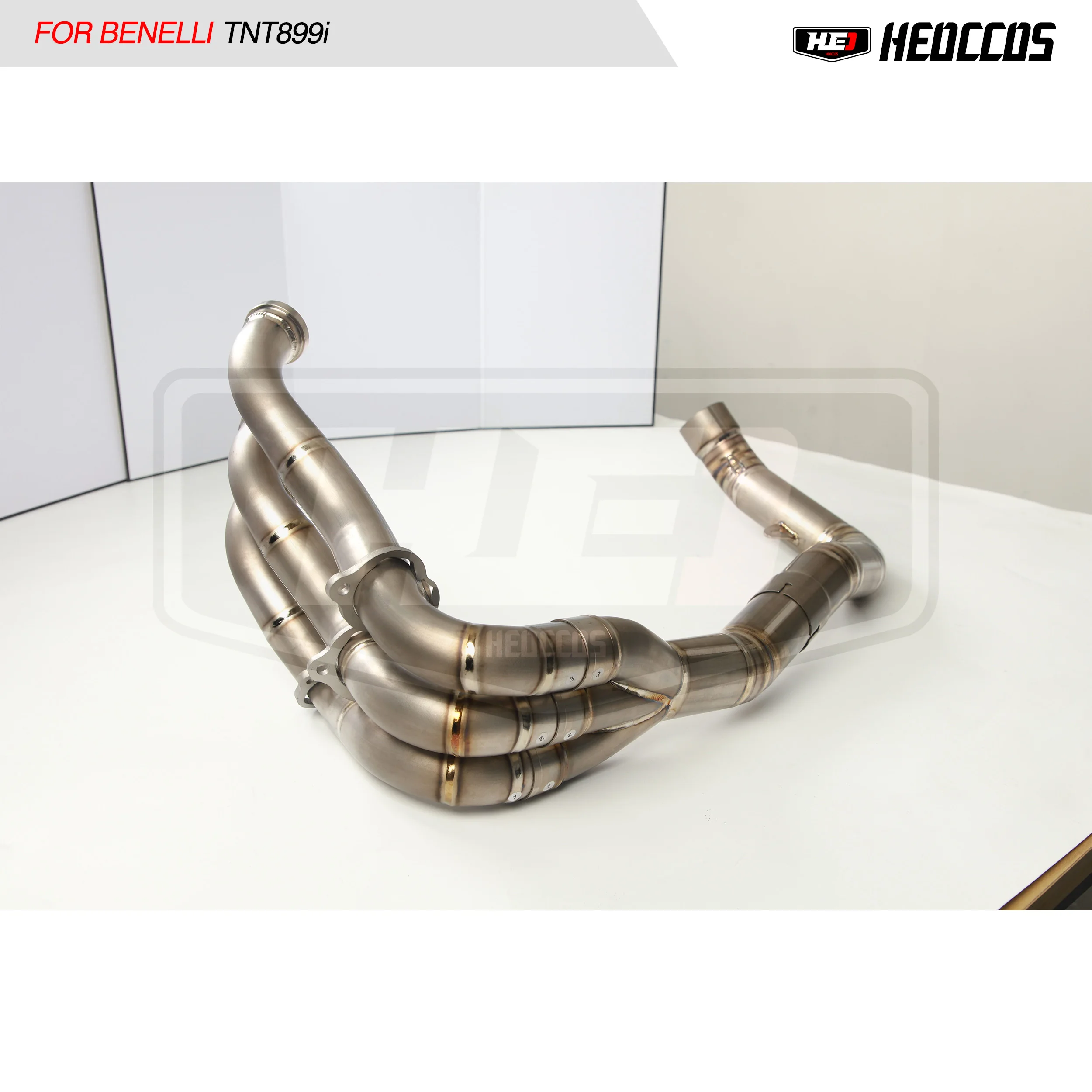 Modifica Delle Prestazioni In Lega Di Titanio Heo Per Benelli Tnt 899 Tnt1130 2005 - 2016 Scarico Moto Colore Personalizzato
