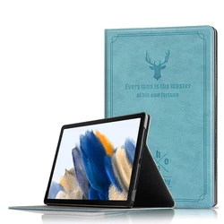 Premium PU Leather Tablet Cover for Samsung Galaxy Tab A8 2021 - Protective Shell in Sleek Design (Blue)