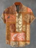 119415-64b274.jpg Linen Shirt Premium Hawaiian Octopus Short-Sleeve Breathable Men's Top
