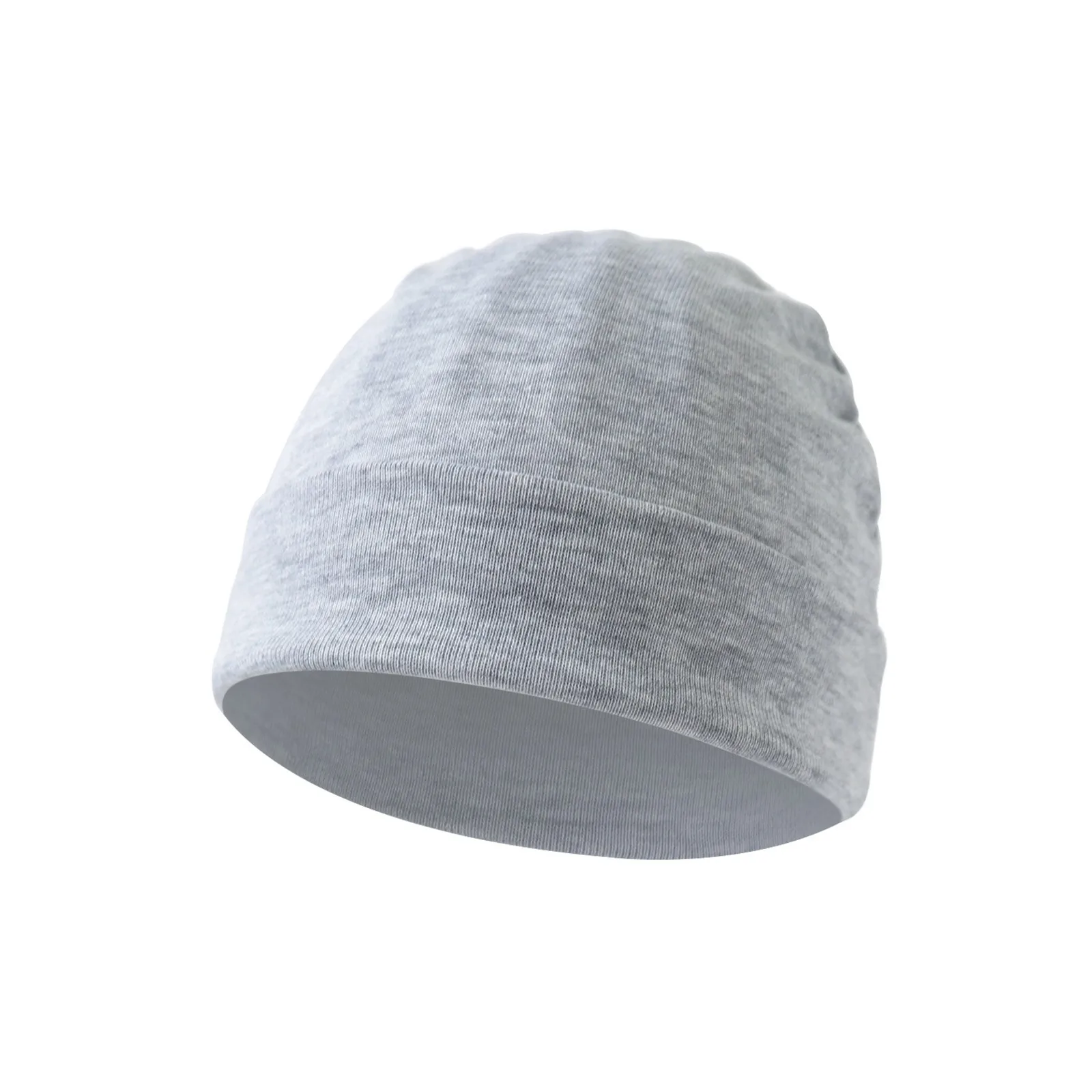 Newborn Infant Hats Autumn Windproof Hats For Baby Boys Girls Solid Color Keep Warm Turban High Elasticity Knitting Caps