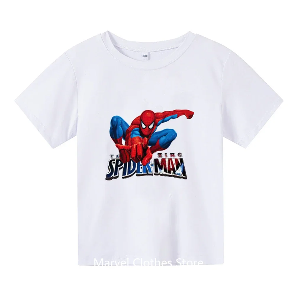 Spiderman-Korean-T-Shirt-Children-s-Clothing-for-Boy-T-Shirt-Print-Boys ...
