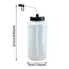 1000ML sports Hockey Water Bottle with Straw Leak Proof Portable Large Capacity Football Lacrosse Bottle Classic Sports Gear 6