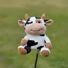 New Cow Animal Golf Headcover for Driver,Fairway Hybrid for Men and Wmen's Golfer Mascot Novelty Cute Gifts 6