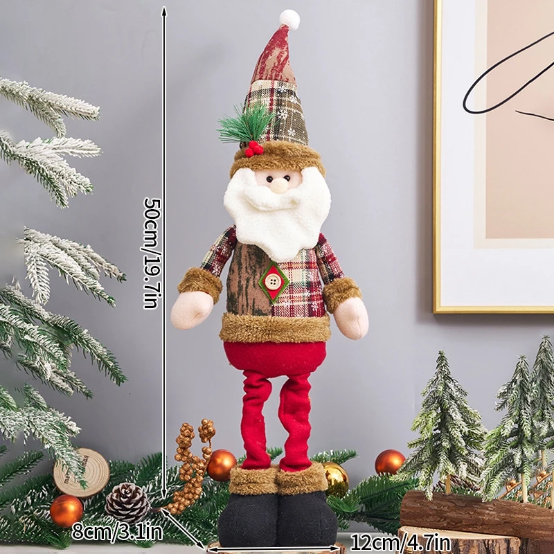 thumbnail image 1 of Christmas Doll Snowman Elk Deer Penguin Ornament Desktop Ornament Christmas Gift Christmas Decorations suministros navideños, 1 of 5