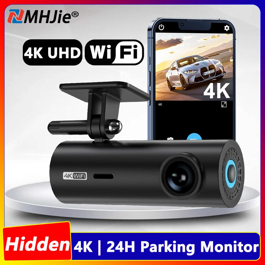 4K-Wifi-Dash-Cam-Camera-for-Car-Dashcam-24h-Parking-Monitor-Dvr-Para ...