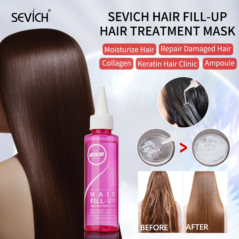 Sevich 5-second 100ml Water Infusion Keratin Hair Mask Repair Frizz Smoothing Keratin Hair & Scalp Treatment for Hair Care