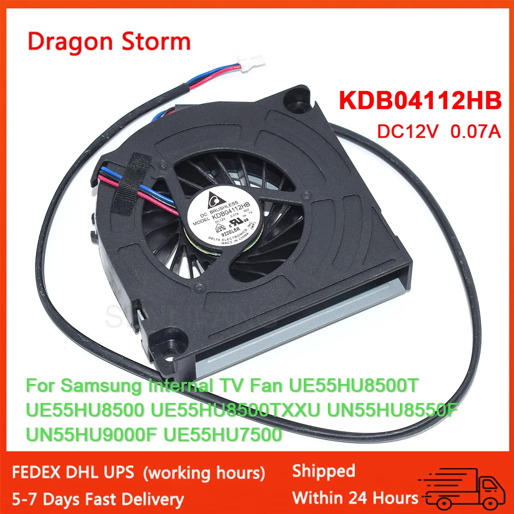 Novo Para Samsung TV Ventilador KDB04112HB UE55HU8500T