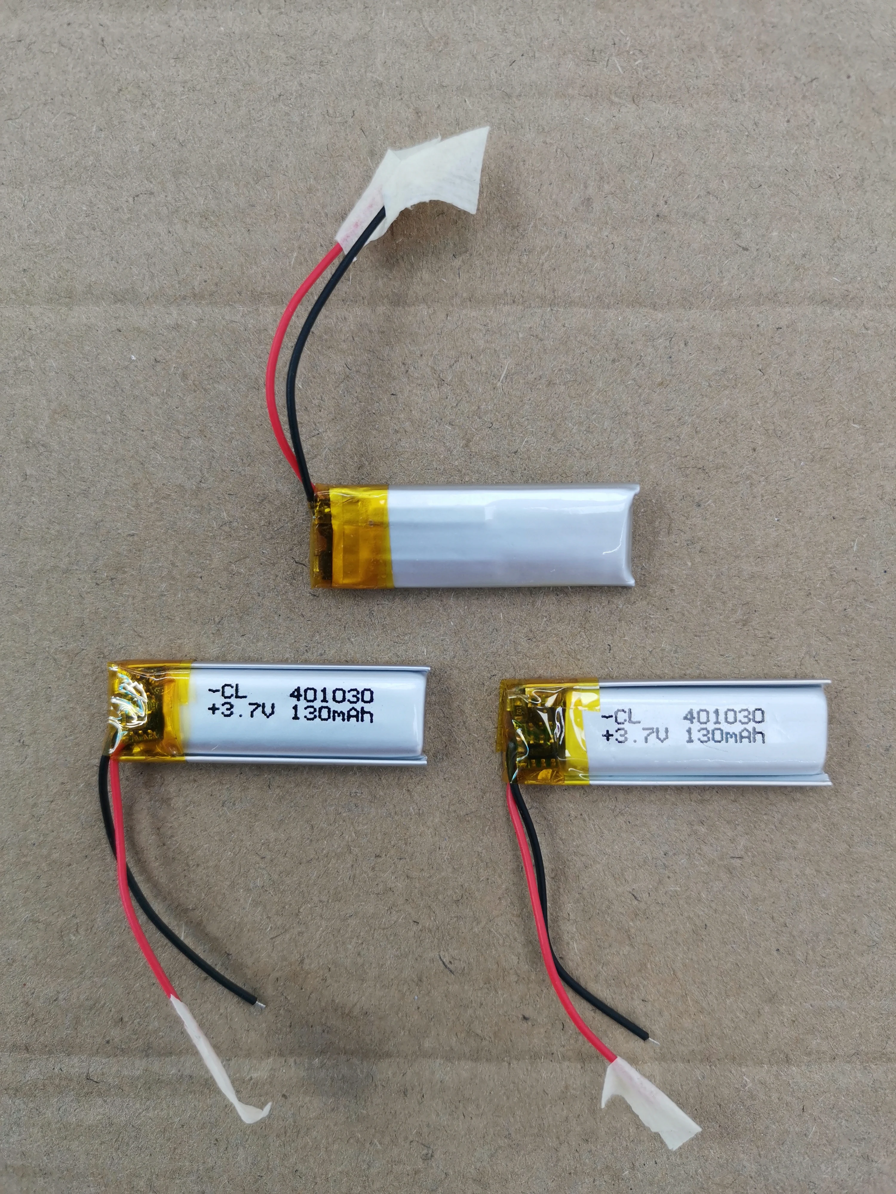 3.7V 110mAh 401030 JST 1.25mm Lithium Li-polymer Ion Rechargeable Battery For MP - Foto 4