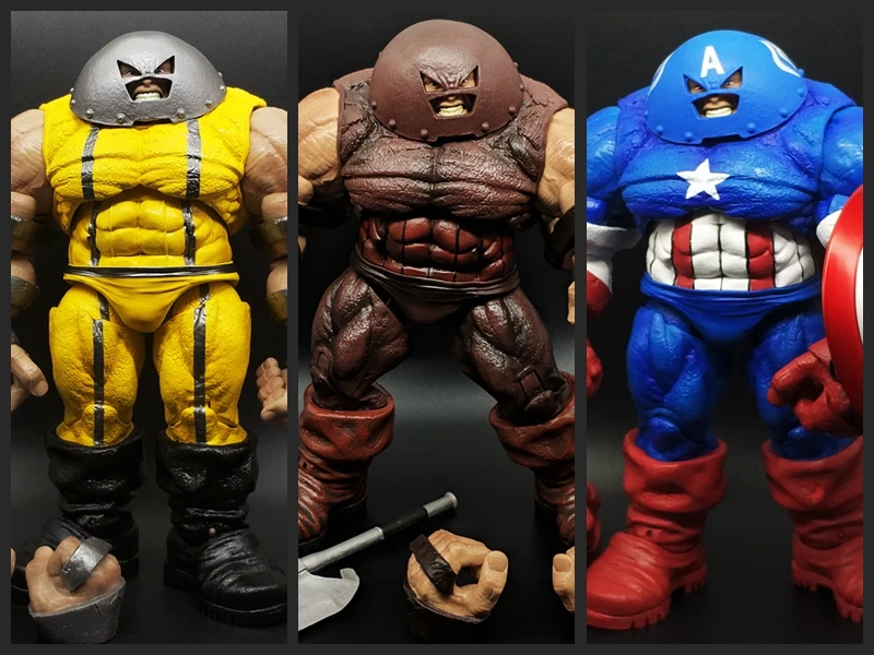 Seleziona Dst X-Men Juggernaut Captain America Custom 9 "Loose Action Figure Giocattolo Da Collezione